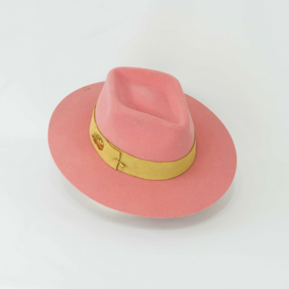 La Palma - Rose Felt Hat