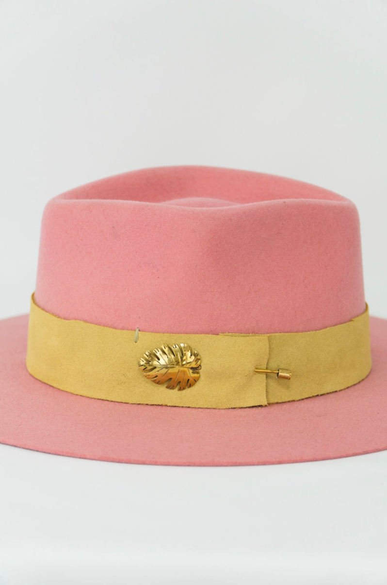 La Palma - Rose Felt Hat