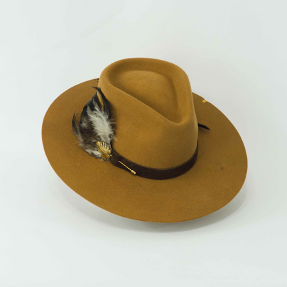 Luum - Brown Felt Hat