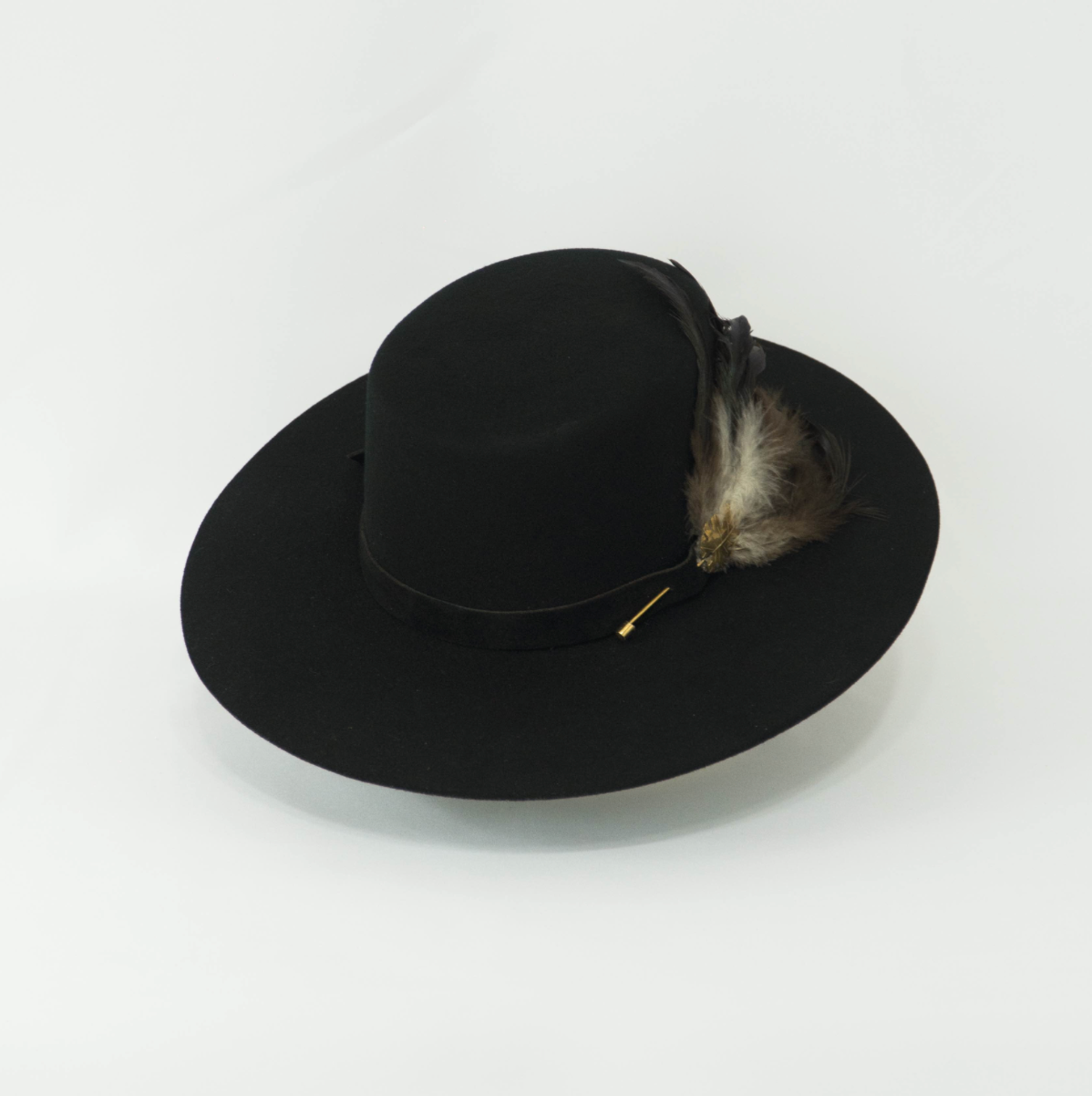 Luum - Black Felt Hat