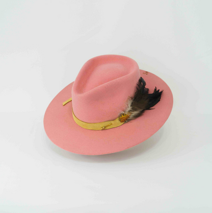 Luum - Rose Felt Hat