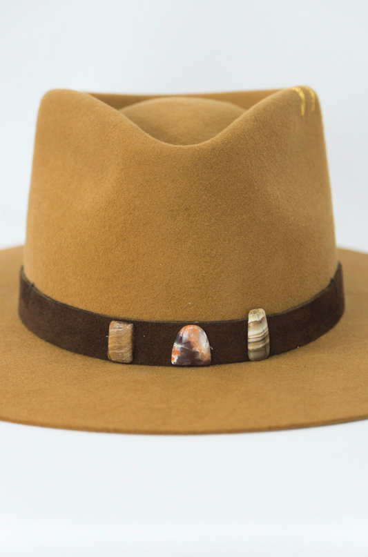 X Calao - Brown Felt Hat