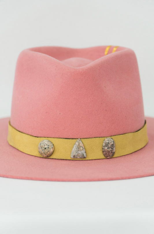 X Calao - Rose Felt Hat