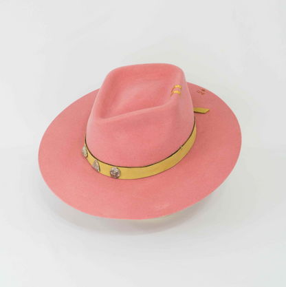 X Calao - Rose Felt Hat