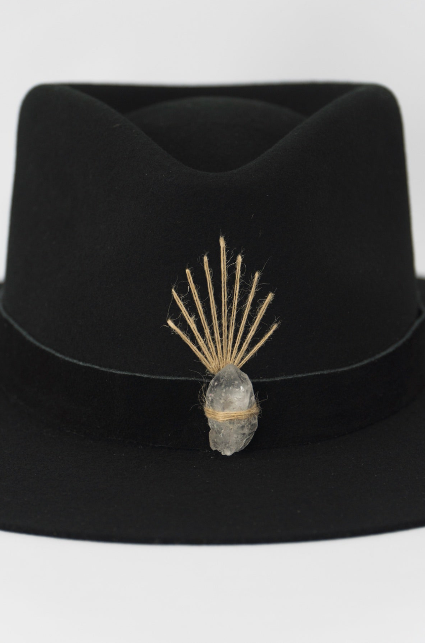 Agave Black - Felt Hat