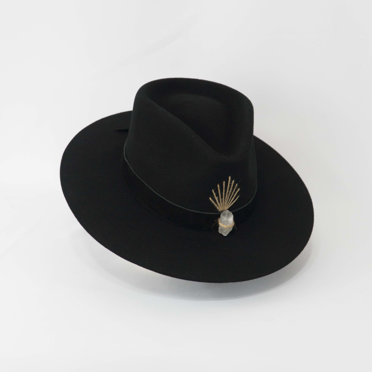 Agave Black - Felt Hat