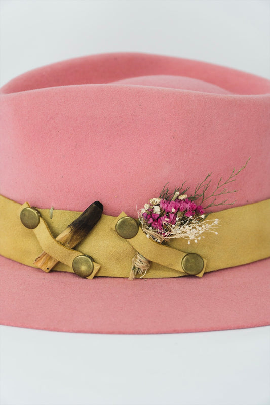 Palo Santo Rose Felt Hat