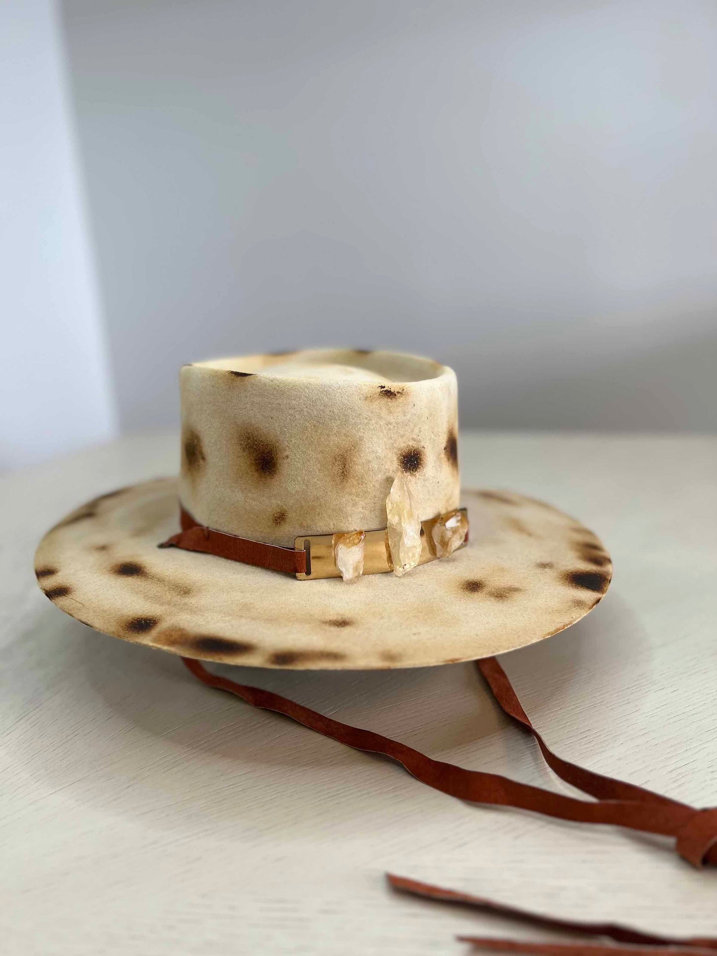 Boho Fire - Felt Hat