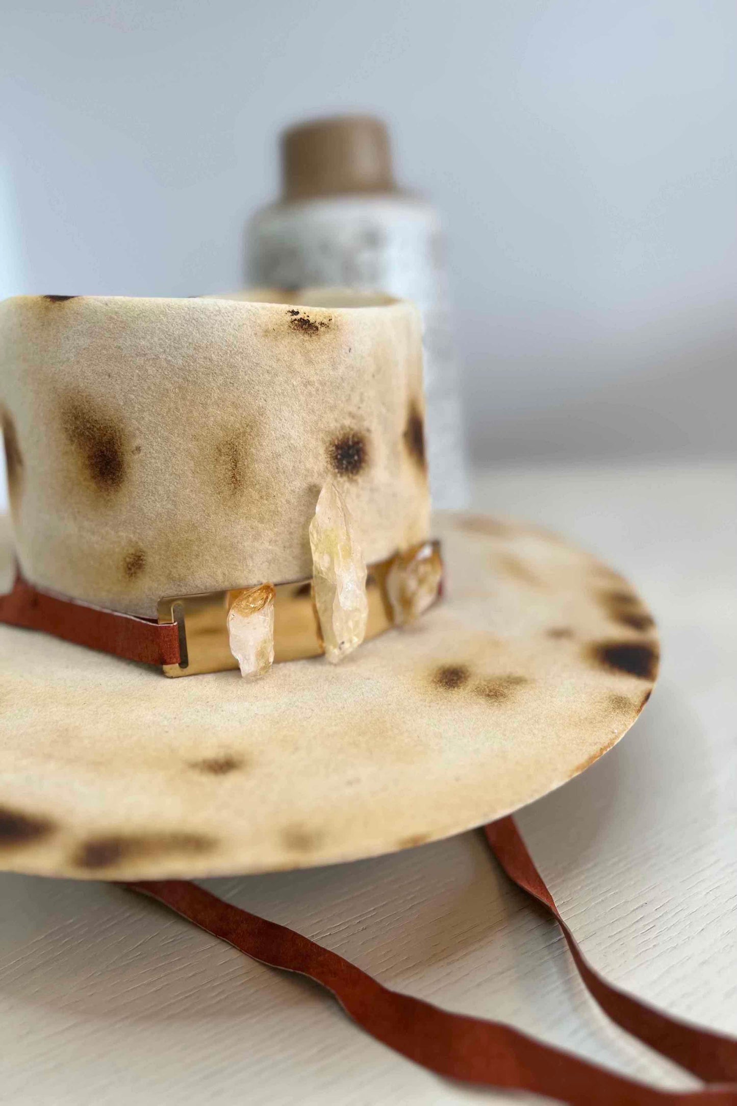 Boho Fire - Felt Hat