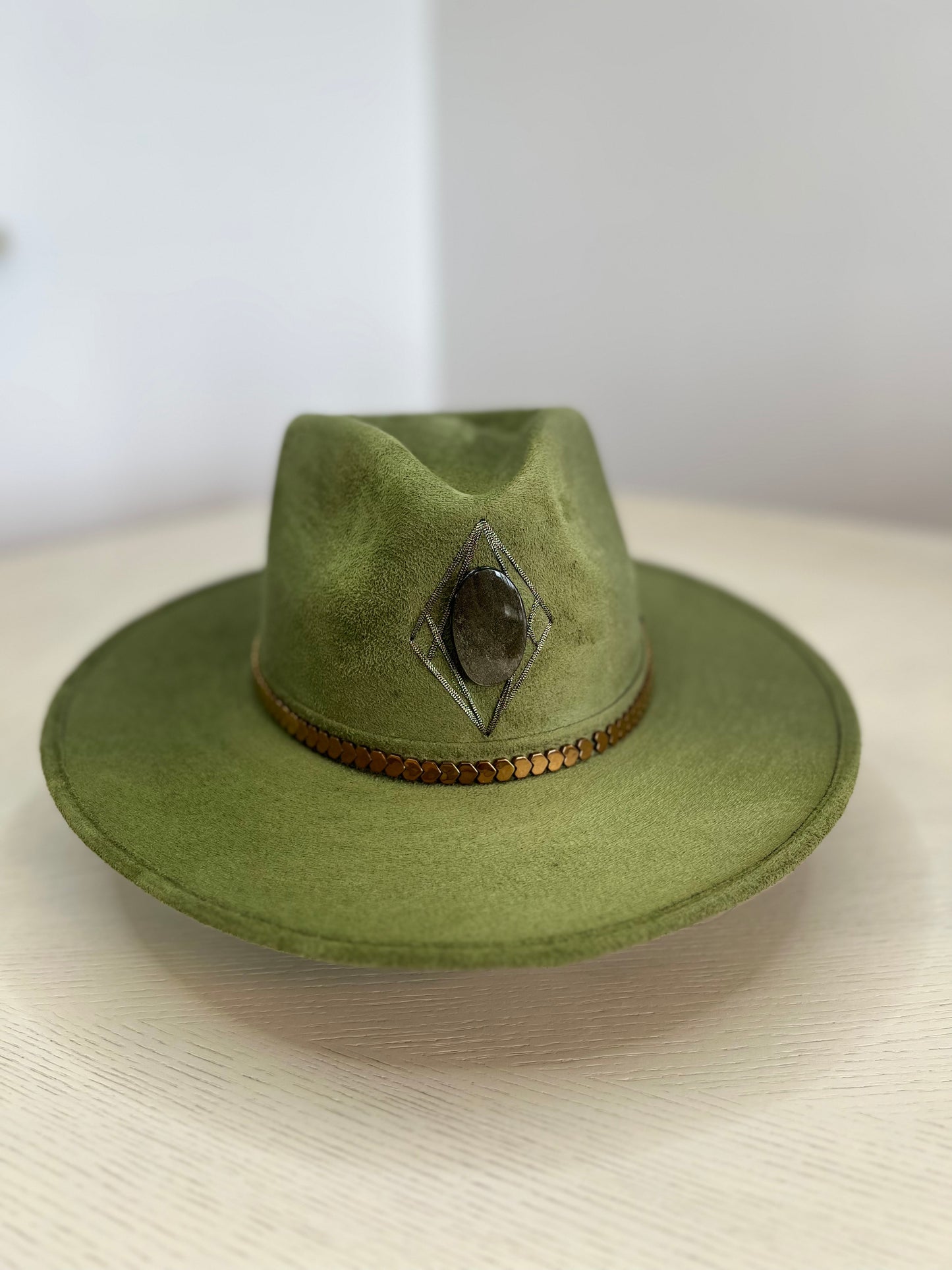 Mystical Stone Suede Hat