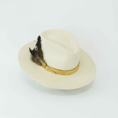 Luum - White Felt Hat