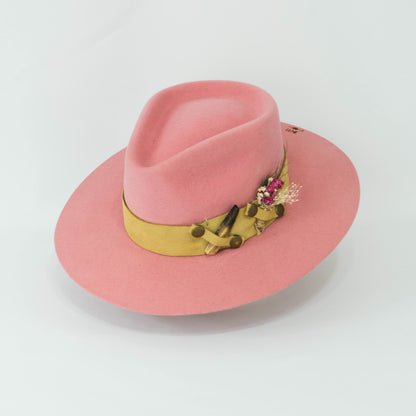 Palo Santo Rose Felt Hat