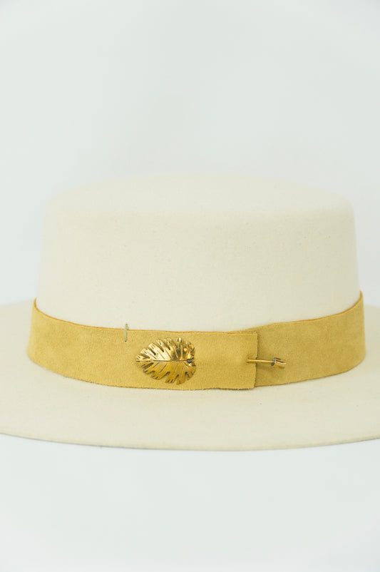 La Palma - White Felt Hat