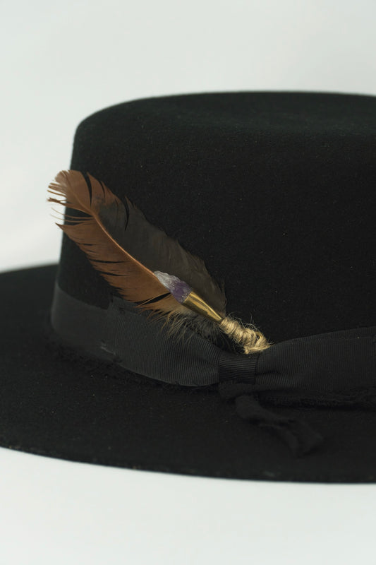 Yalahau - Black Felt Hat